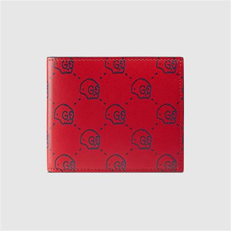 red gucci ghost wallet|Red Gucci Wallets and cardholders for Men .